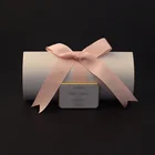 wedding paper gift box packaging luxury with ribbon