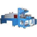 Automatic bottle shrink wrap machine for pet bottled water with packing