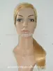 Hard Plastic shell blonde wigs for mannequins
