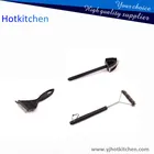 BBQ grill brush&barbecue brush with plastic handle