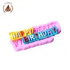 Food grade silicone Happy birthday fondant chocolate mold for cake decoration, kitchen tools