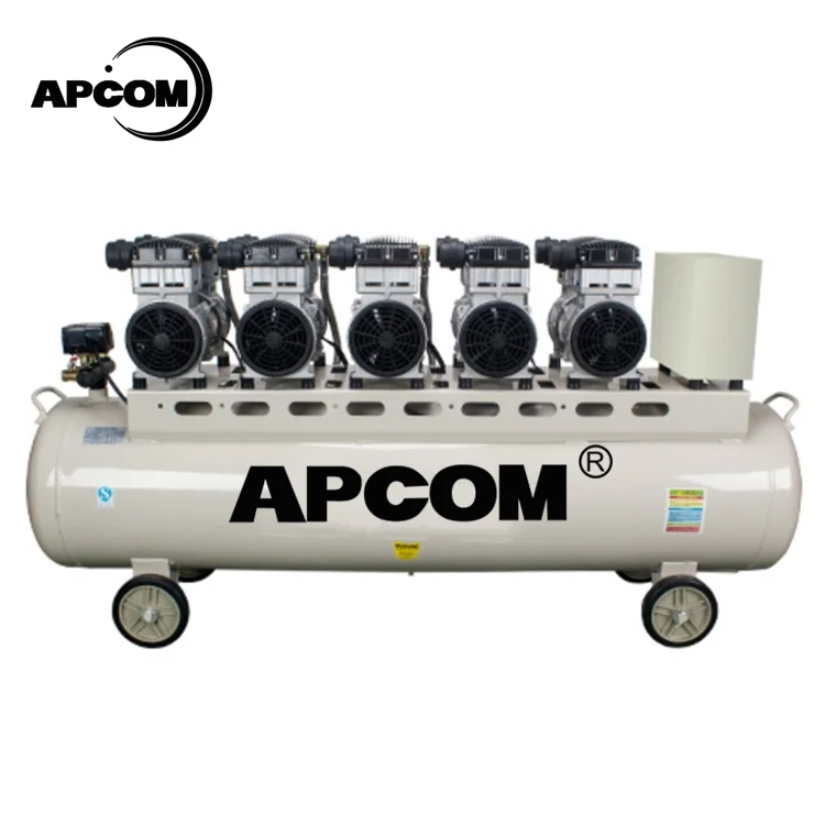 APCOM EX1500 * 5-230 7,5 кВт 10HP без масла Yiwu воздушные компрессоры с 230 литр Воздушный бак