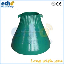 high manganese upper concave for gyratory crusher