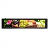 36.6 Inch Ultra Wide Fashionable Advertising Screens Lcd Video Bar Lcd Display