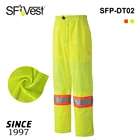 100% polyester oxford faric with breathable mesh safety reflective work pant high visibility workwear trousers