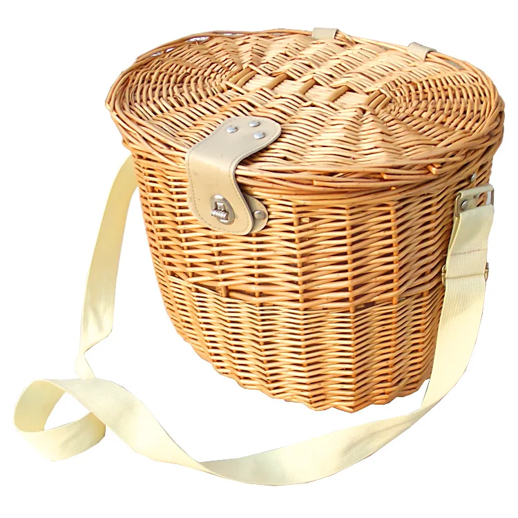 wholesale eco-friendly cute cheap gift wicker picnic basket for