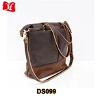 Fashion Baby Diaper Bag Leather Canvas Mommy Tote