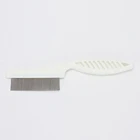 Hot Sale Plastic Handle Pet Hair Flea Removal Lice Comb Pet Grooming Comb