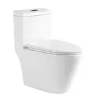 Chinese Dual Push Flush Top Button 3 Liter 6 Liters Water System Toilet