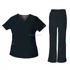 Popular 2020 custom fashionable Scrub Top nurse hospital uniforms medical scrubs designs