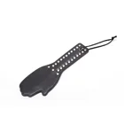 Cheap Black 2019 new design PU leather sex toy paddles for spanking