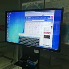 86" interactive touch screen multimedia lcd video player display retail lcd advertising display touchscreen