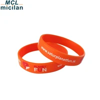 DIY Design Logo Print Silicone Bracelet