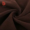 Factory Supplier Deep Color 100% Polyester Jacquard French Terry Cloth Fabric Or for Bag