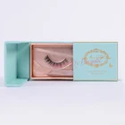 Artificial Mink Fur Fur Mink Lashes Box White Box Private Label Artificial Mink Fur Bottom Strip Lashes