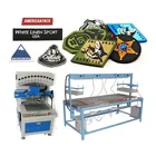good price soft pvc dispensing silicone rubber patch making machine