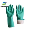 Chemical Resistant Flock lined Nitrile Gloves Safety Working Gloves Household Gloves