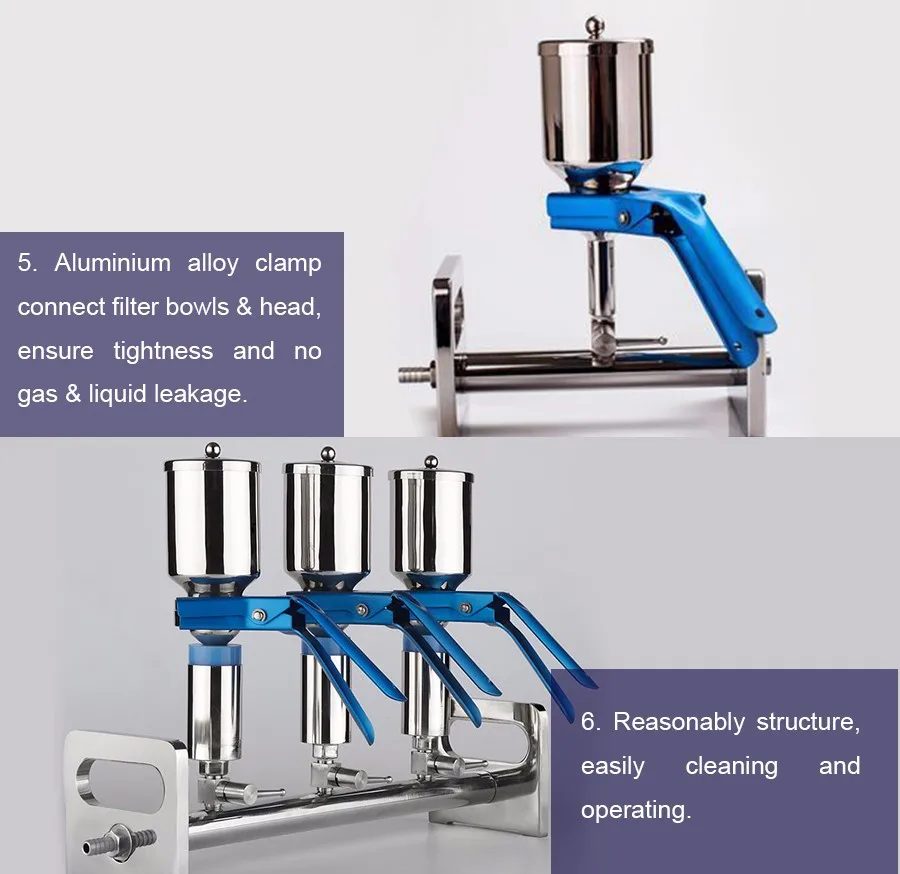 Multiple Vacuum Filtration System Apparatus,Vacuum Filtration Setup