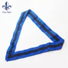 Best price silk screen printing 3D logo effect custom ribbon for medal