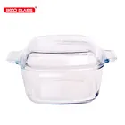 Delicious soup making borosilicate glass cookware