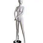 Hands Crossed at Front Standing Female Mannequin