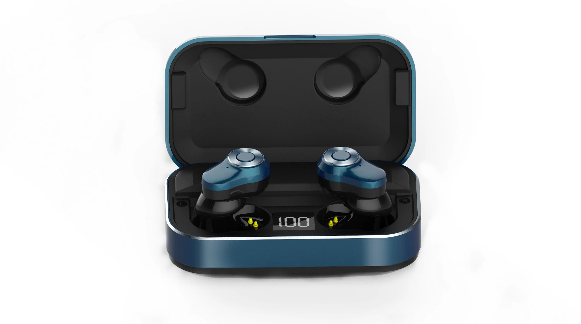 Touch control truly wireless bluetooth earbuds with powerbank i12 earphones sports bluetooth headset headphones - ANKUX.COM