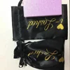 Customized Color Satin lashes Bags