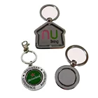 Custom Factory Price Metal Spinner Keychains