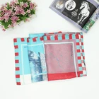 Woven Technology Men's Style Custom Design Digital Printed Silk Scarf