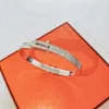 European and American fashion Custom Logo Diamond bracelet Eaby hot sale bracelet with 925 sterling silver bracelet