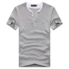 Wholesale Latest Plus Size Tshirt 6XL Cotton Hommes V Neck T Shirts Men