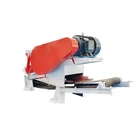 Drum-type wood chipper machine for wood log