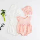 comfortable summer short sleeve baby rompers custom baby wear clothes