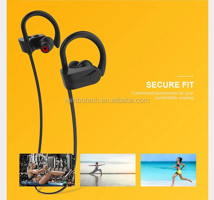 Fashion bluetooth hands free 5.0 earbuds with mic RU13 best bulk buy headphones OEM wireless noise cancellation earpiece - ANKUX.COM