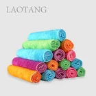 Bamboo Fiber Absorbent Dishcloths Home Kitchen Dish Towels