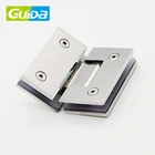 Guida brand bathroom rectangle stainless steel glass door holding clamp