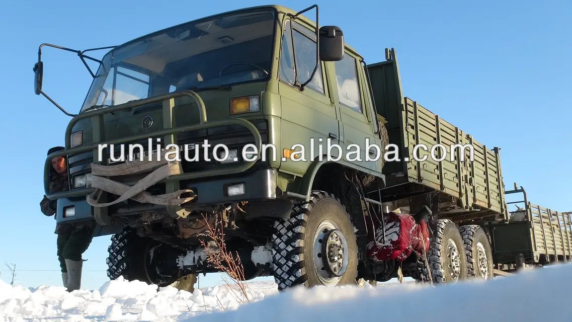 Dongfeng Awd 6x6 Military Armored Vehicle/ 4x4/6x6/8x8 Military Truck