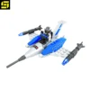 outer space series bricks little spaceship D-01 educational building blocks