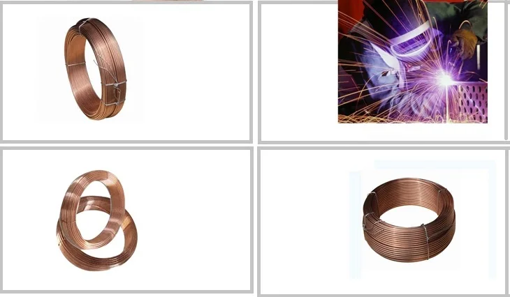 Submerged Arc Welding Wire saw welding wire EM12K and welding flux SJ101 2.4mm best price