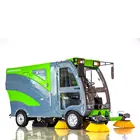 Factory Sale Mechanical Broom Unique Parking Lot Walk Behind Manual Sweeper Manufacturer