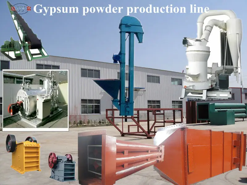 gypsum powder production equipment