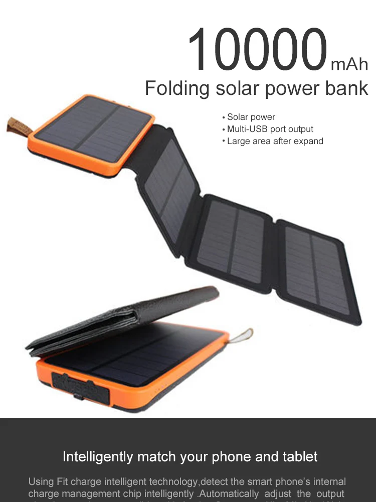 Top degree quality & standard 5 pieces Led indicators 10000mah solar charger power banks - ANKUX.COM