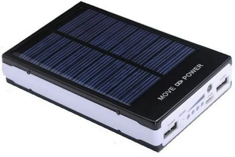 High quality solar power bank charger 20000mah with 2 USB output - ANKUX.COM