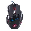 Trade assurance supplier led glowing wired optical drivers usb 7d gaming mouse