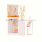 Home Freshener Sticks 250ml Air Freshener Aromatic Ceramic Bottle Perfume Diffuser with Rattan Sticks for Hotel and Home Decoration