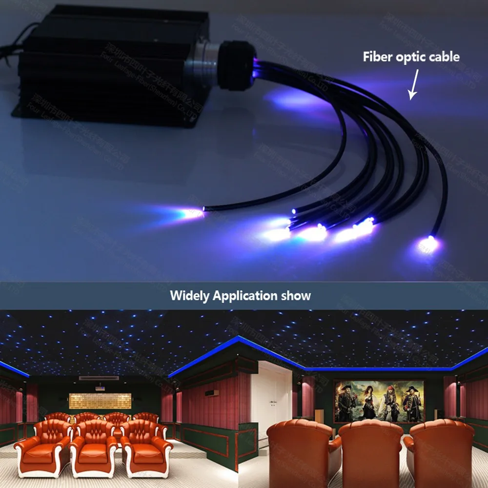 Stelle luminose soffitto: cb colore 45w in fibra ottica ha portato ...