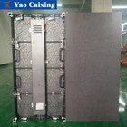 outdoor led P3.91 video advertising colored wall panels curved screen tv