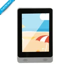 OEM 7 inch RK3128 quad core android 6.0 POE tablet wall mount