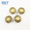 Popular decorative bronze jeans button, jeans metal decorative rivet button with logo, coppery jeans button 20mm