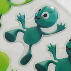 With Free Sample 3d Sticker Permanent Adhesive Clear 3d Raised Pu Button Dome Sticker